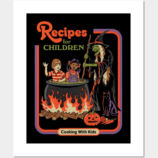 Recipes For Children Wall Art by Steven Rhodes